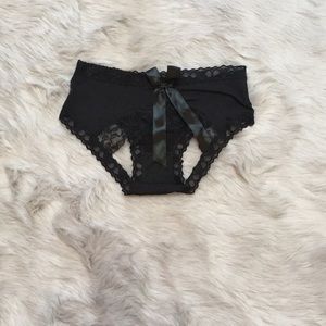 Crotchless Valentines Day underwear
